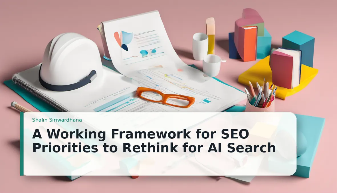 A Working Framework for SEO Priorities to Rethink for AI Search