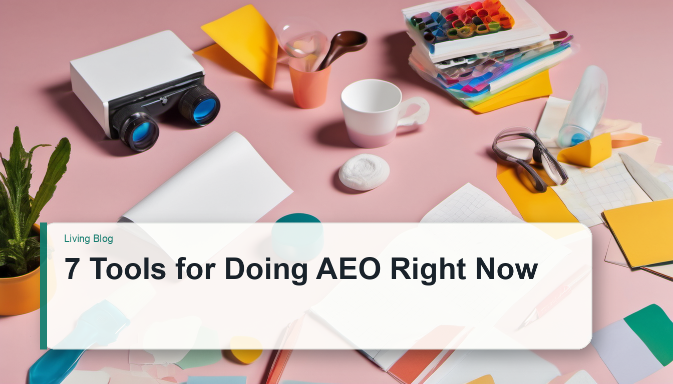 The AEO Tool Stack I Would Actually Start With