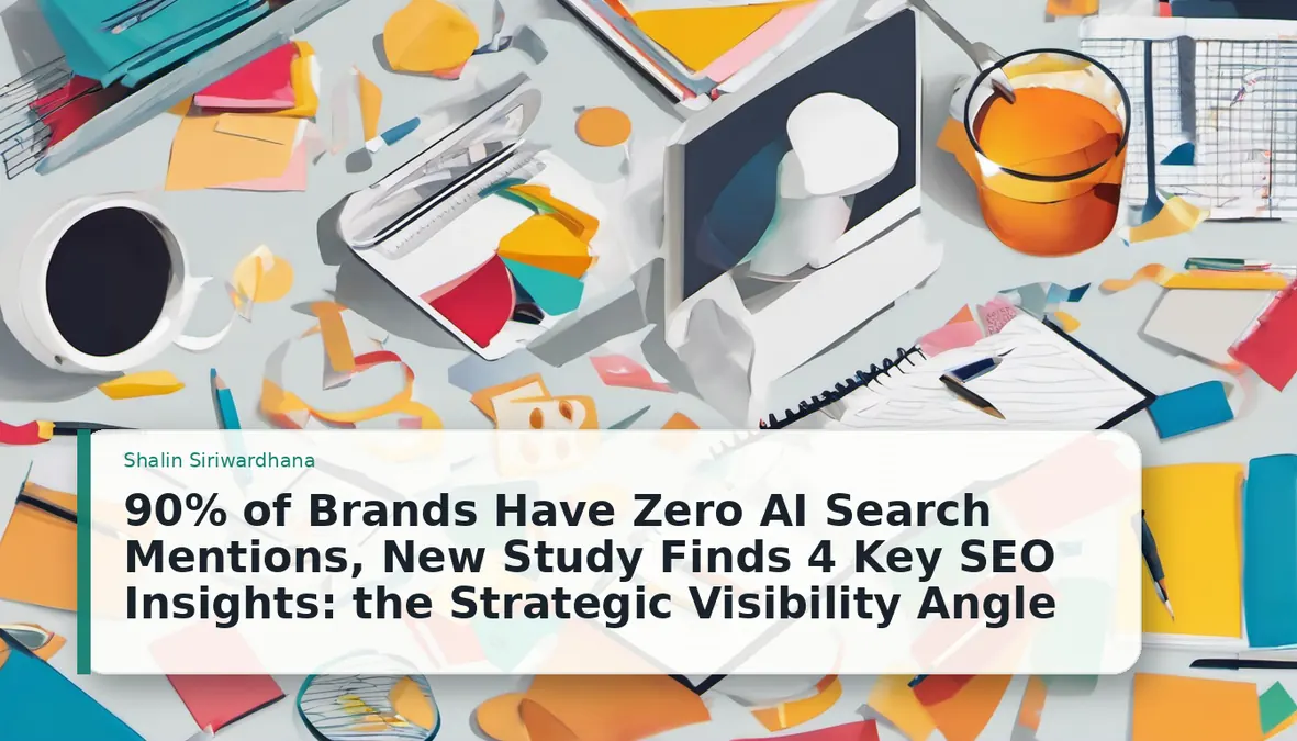 90% of Brands Have Zero AI Search Mentions, New Study Finds 4 Key SEO Insights: the Strategic Visibility Angle