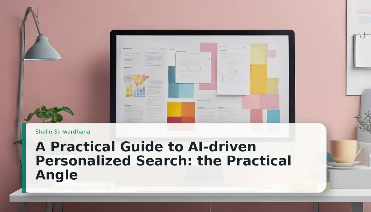 A Practical Guide to AI-driven Personalized Search: the Practical Angle