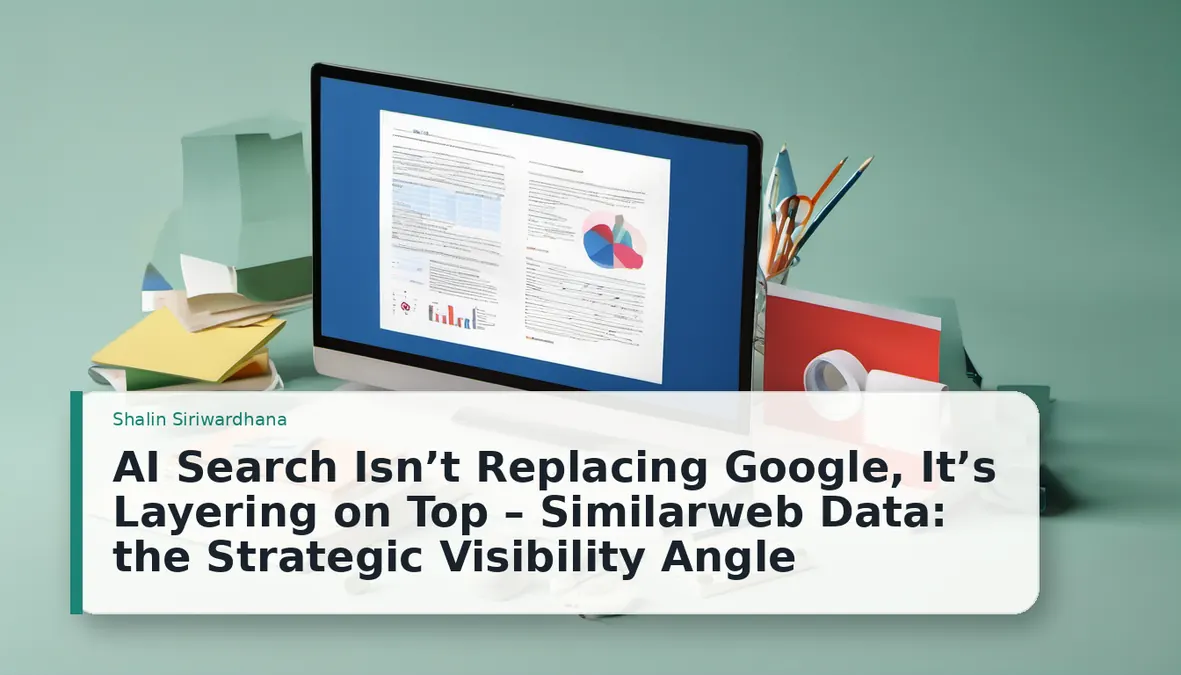 AI Search Isn’t Replacing Google, It’s Layering on Top – Similarweb Data: the Strategic Visibility Angle