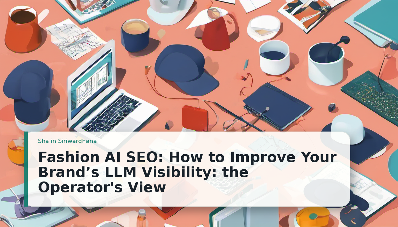 Fashion AI SEO: How to Improve Your Brand’s LLM Visibility: the Operator's View