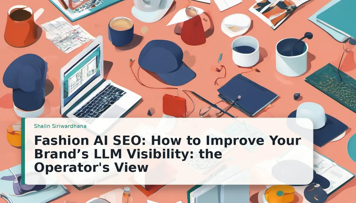 Fashion AI SEO: How to Improve Your Brand’s LLM Visibility: the Operator's View