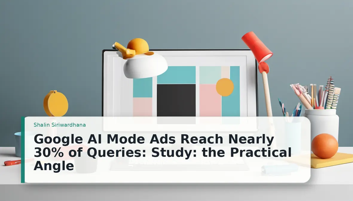 Google AI Mode Ads Reach Nearly 30% of Queries: Study: the Practical Angle