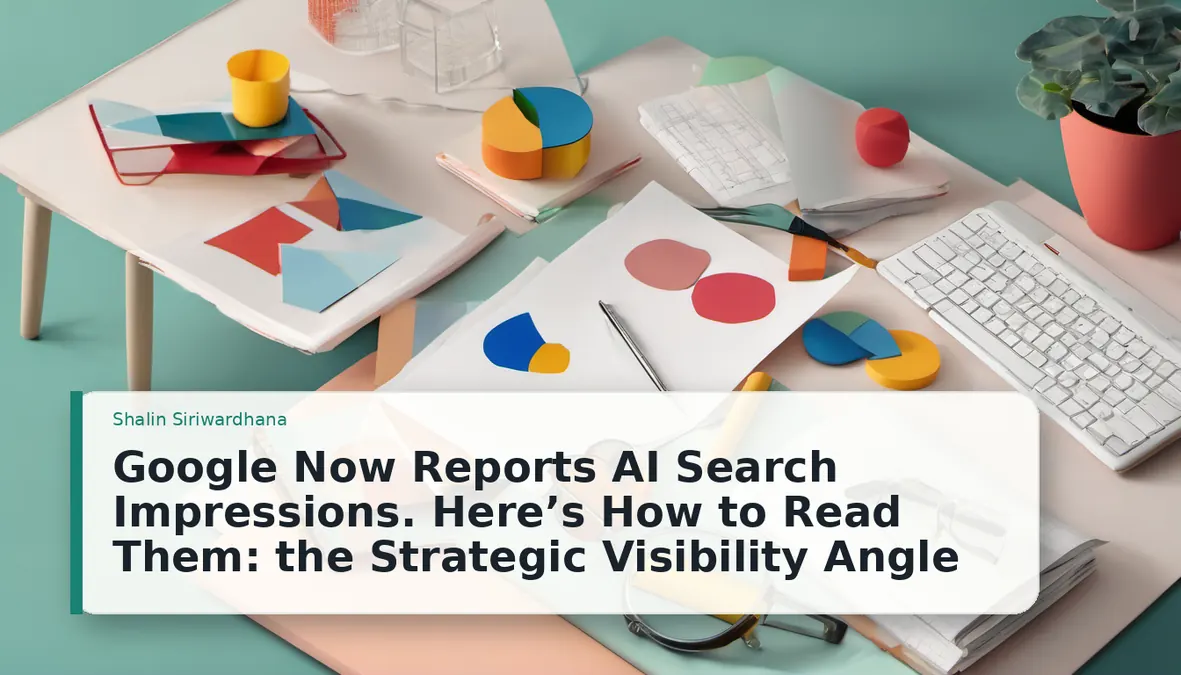 Google Now Reports AI Search Impressions. Here’s How to Read Them: the Strategic Visibility Angle
