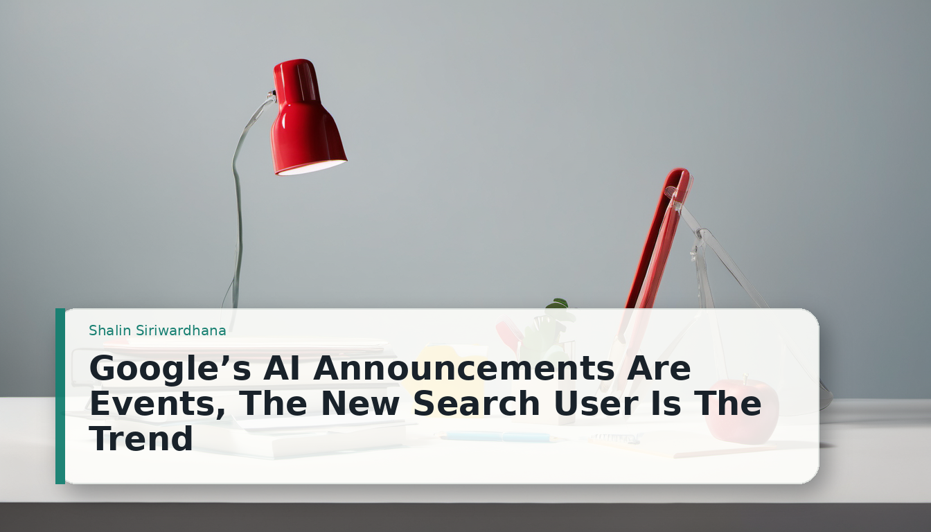 The Real Shift Is the Search User, Not the AI Event