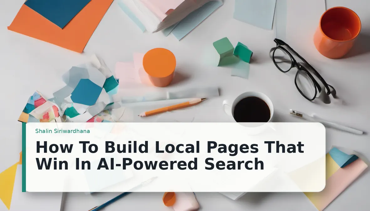 Local Pages Need Stronger Proof for AI Search