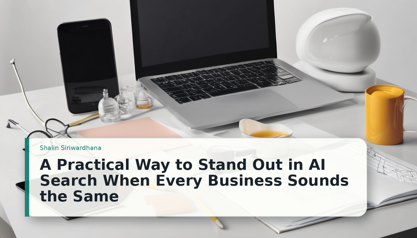 A Practical Way to Stand Out in AI Search When Every Business Sounds the Same