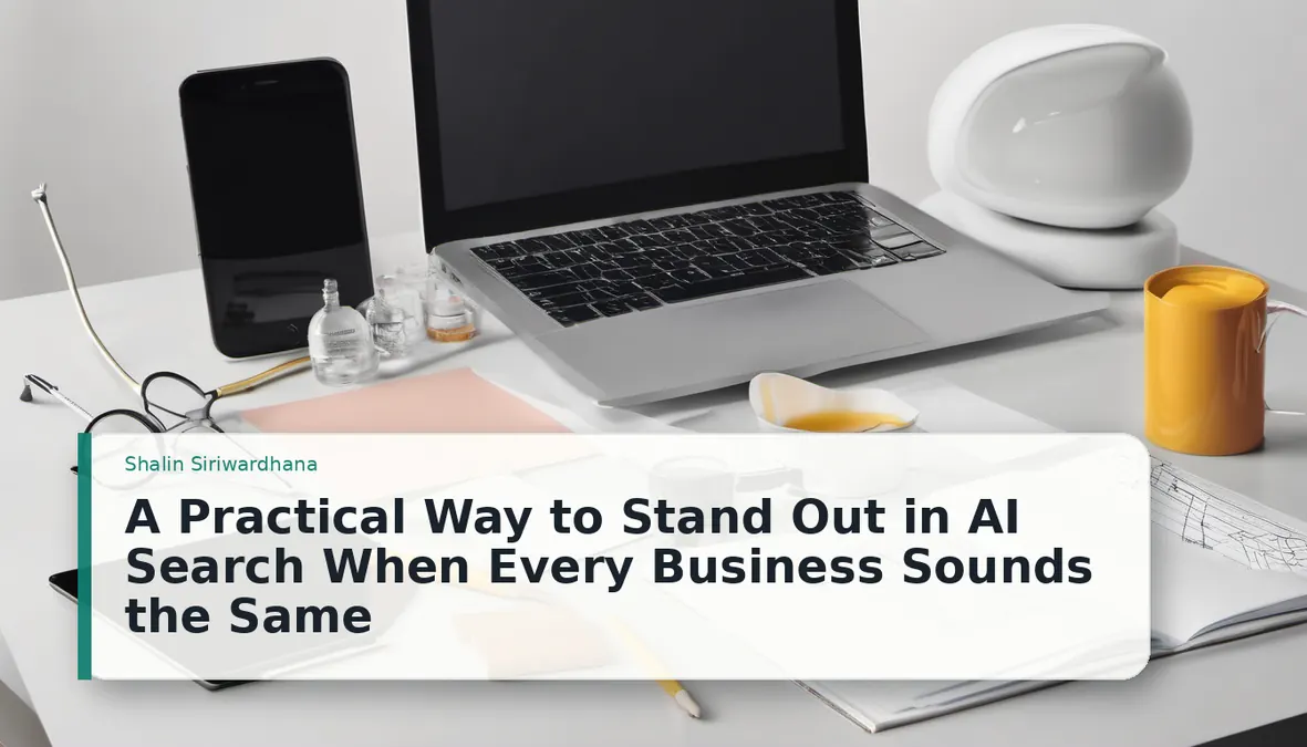 A Practical Way to Stand Out in AI Search When Every Business Sounds the Same
