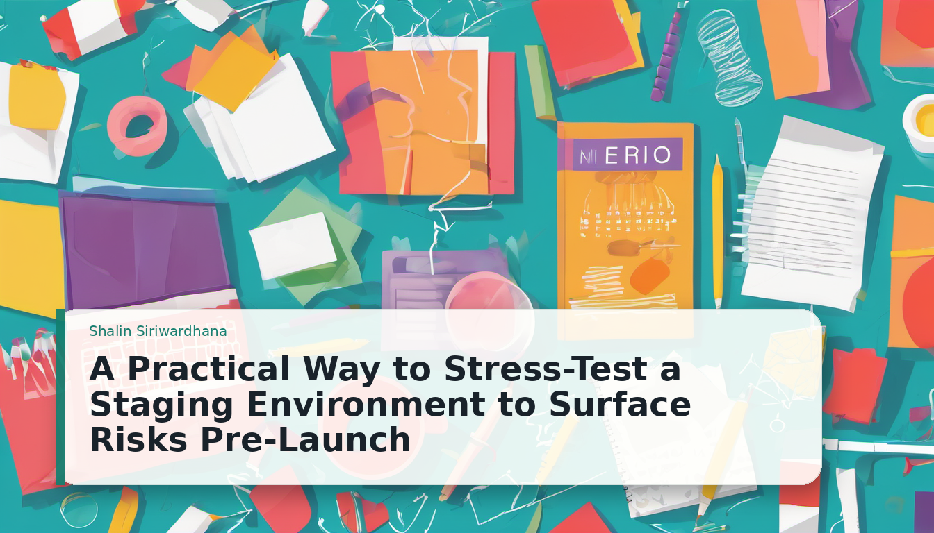 A Practical Way to Stress-Test a Staging Environment to Surface Risks Pre-Launch