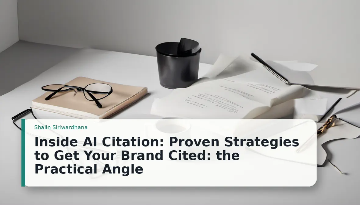 Inside AI Citation: Proven Strategies to Get Your Brand Cited: the Practical Angle