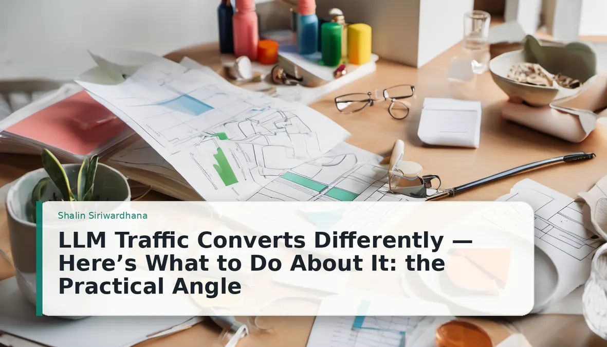 LLM Traffic Converts Differently — Here’s What to Do About It: the Practical Angle