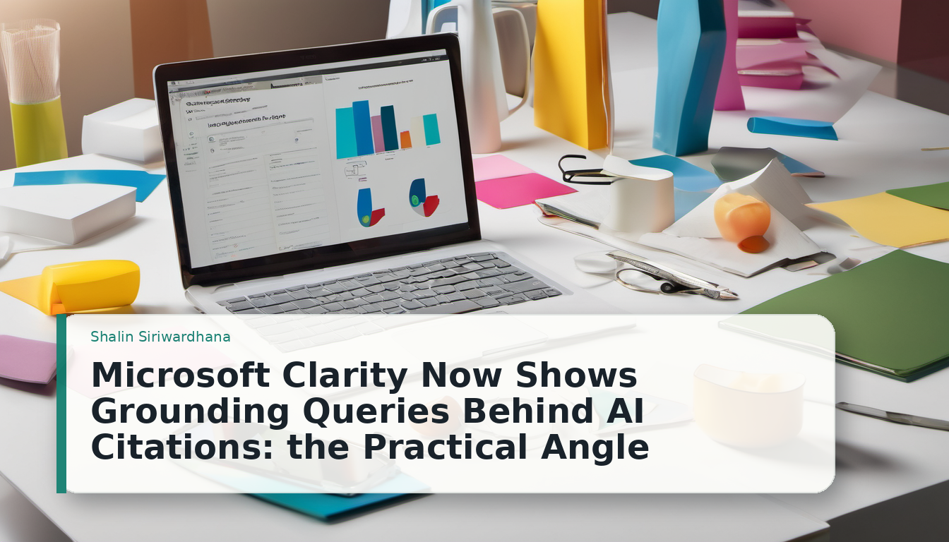 Microsoft Clarity Now Shows Grounding Queries Behind AI Citations: the Practical Angle