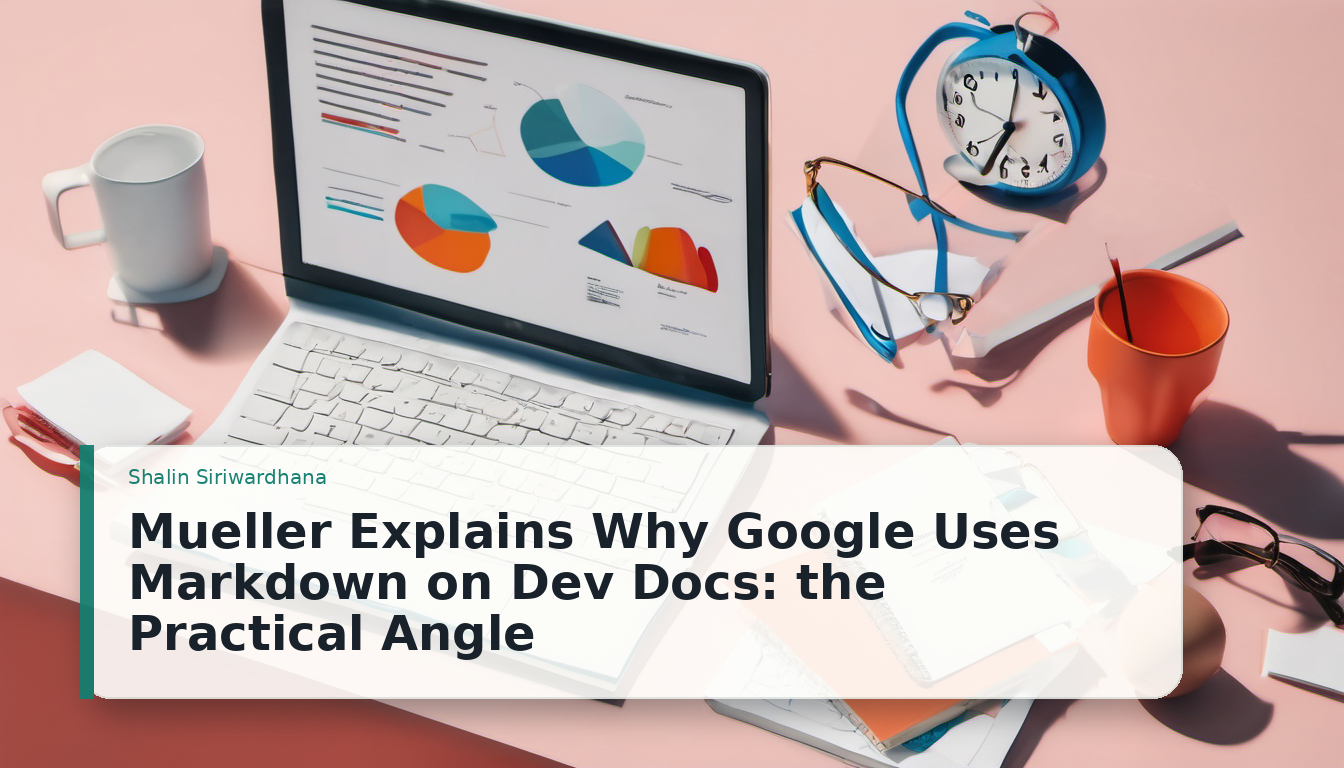 Mueller Explains Why Google Uses Markdown on Dev Docs: the Practical Angle