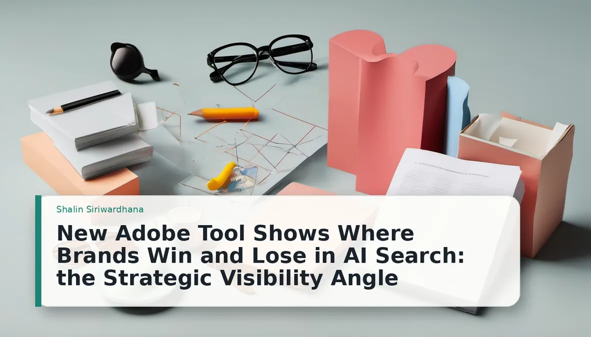New Adobe Tool Shows Where Brands Win and Lose in AI Search: the Strategic Visibility Angle