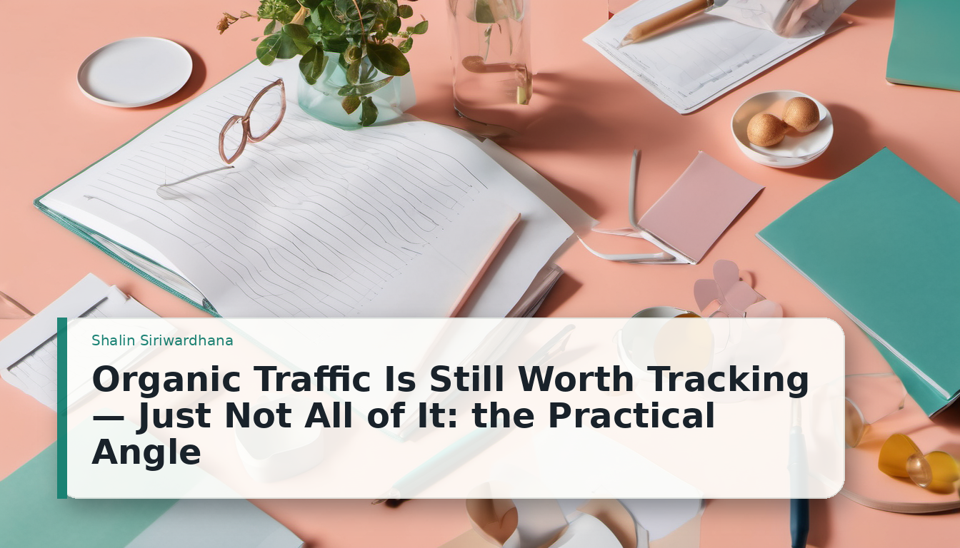 Organic Traffic Is Still Worth Tracking — Just Not All of It: the Practical Angle