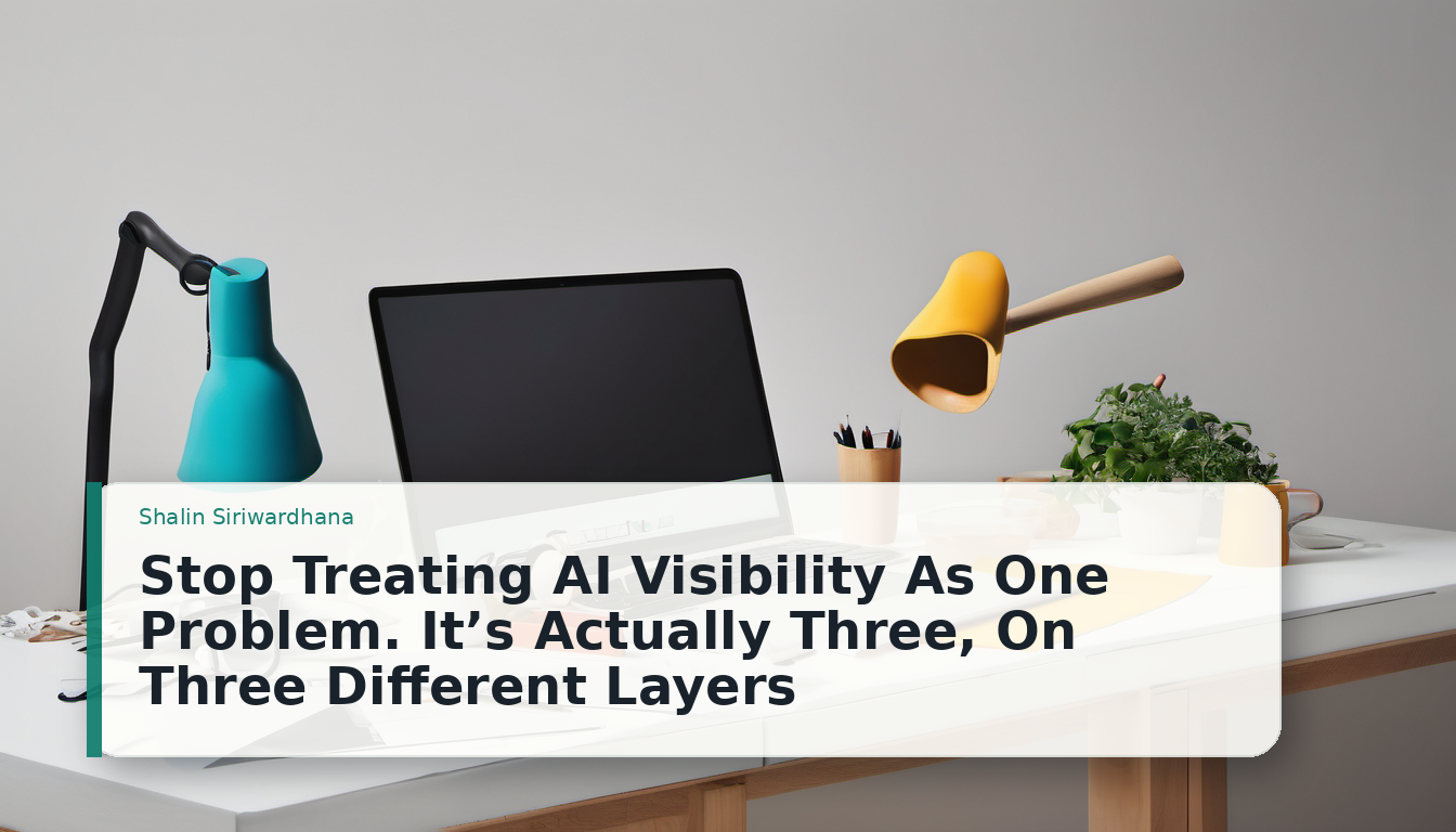 Stop Treating AI Visibility As One Problem. It’s Actually Three, On Three Different Layers