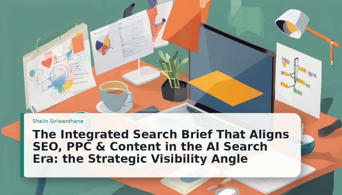 The Integrated Search Brief That Aligns SEO, PPC & Content in the AI Search Era: the Strategic Visibility Angle