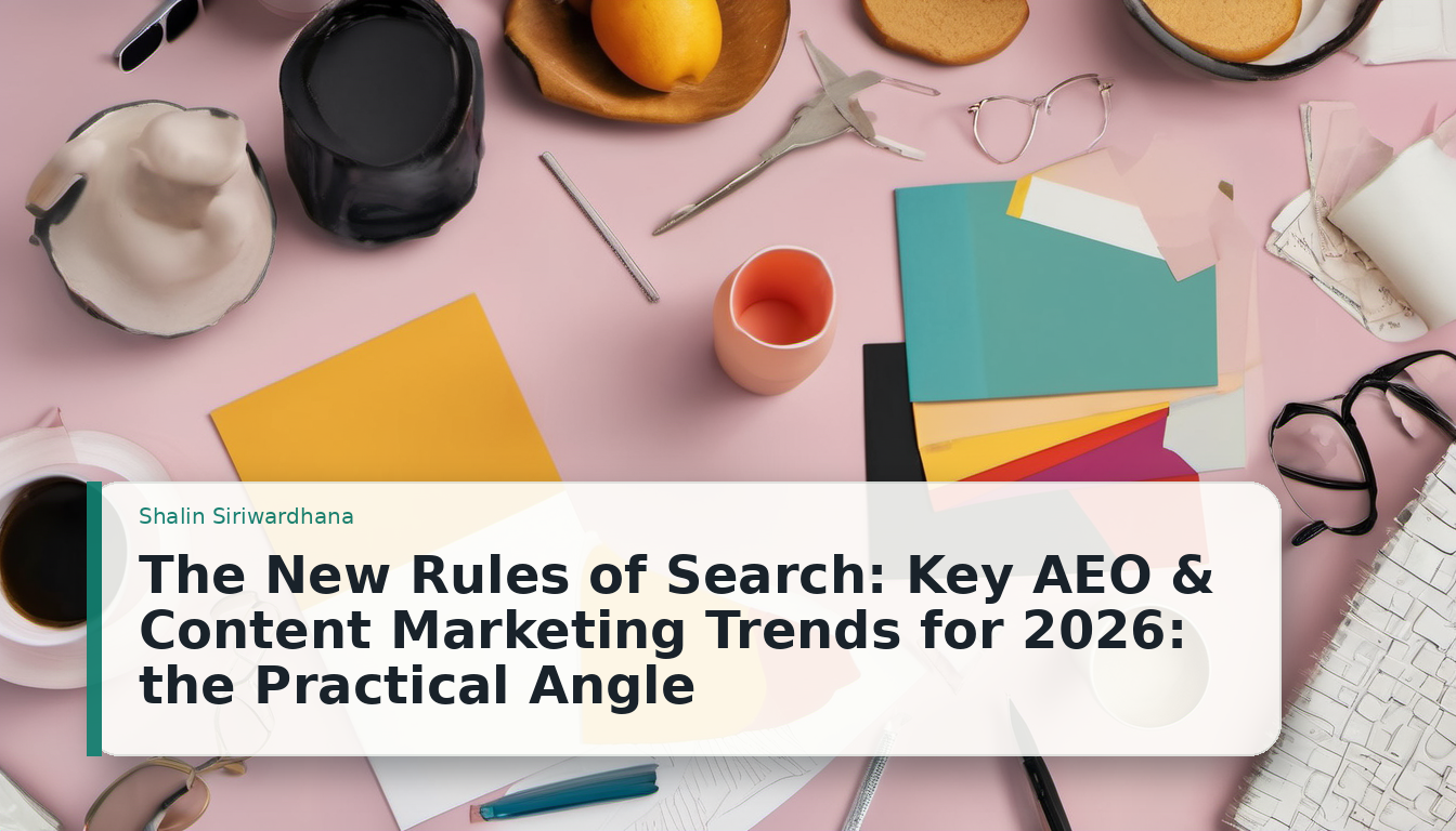 The New Rules of Search: Key AEO & Content Marketing Trends for 2026: the Practical Angle