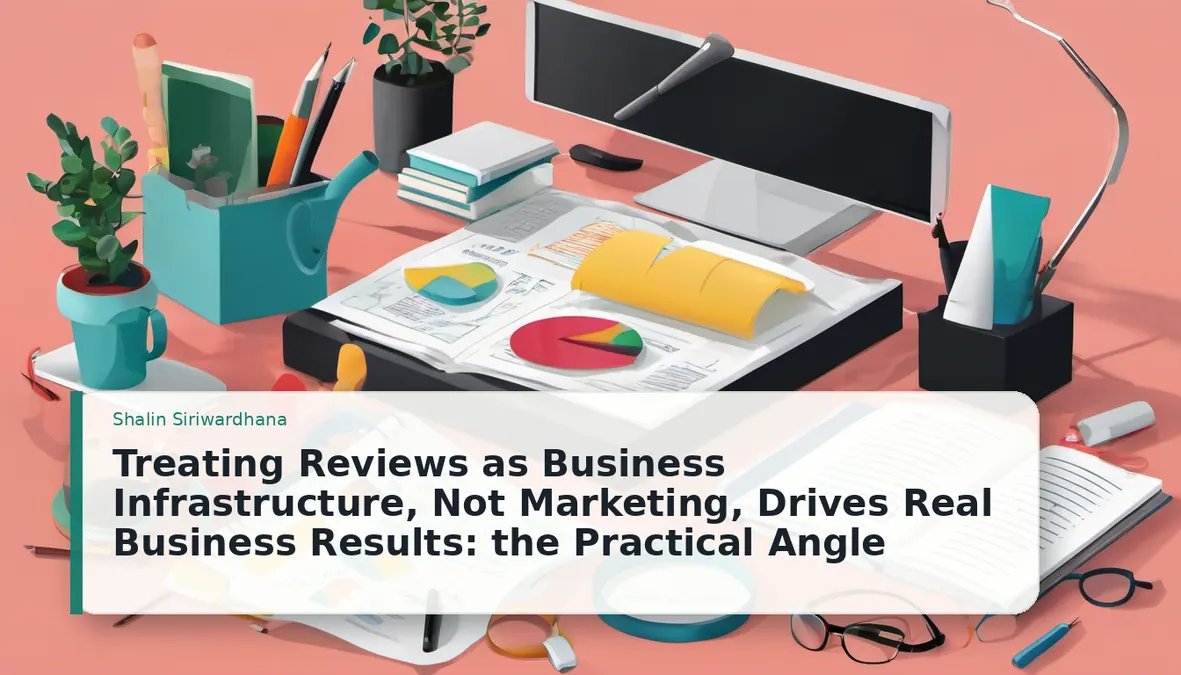 Treating Reviews as Business Infrastructure, Not Marketing, Drives Real Business Results: the Practical Angle