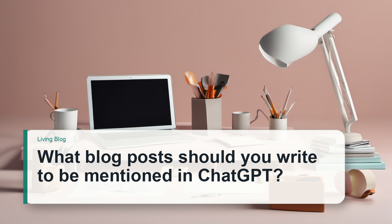 ChatGPT Mentions Start With Better Topic Evidence