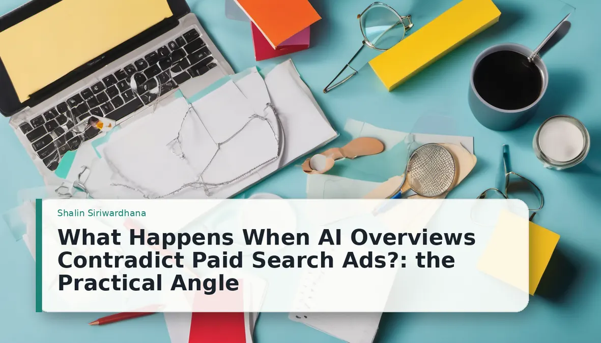 What Happens When AI Overviews Contradict Paid Search Ads?: the Practical Angle