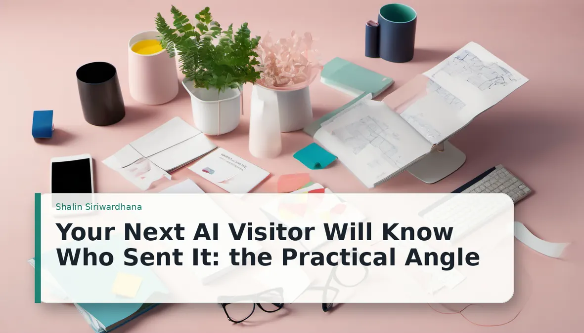 Your Next AI Visitor Will Know Who Sent It: the Practical Angle