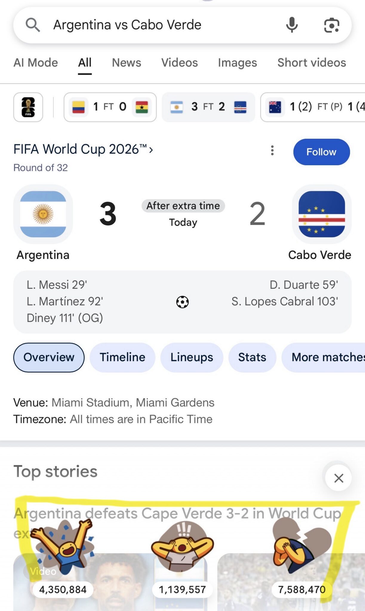 Argentina vs Cabo Verde 1 scaled