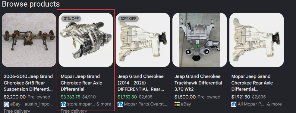 05 rear diff cost 1