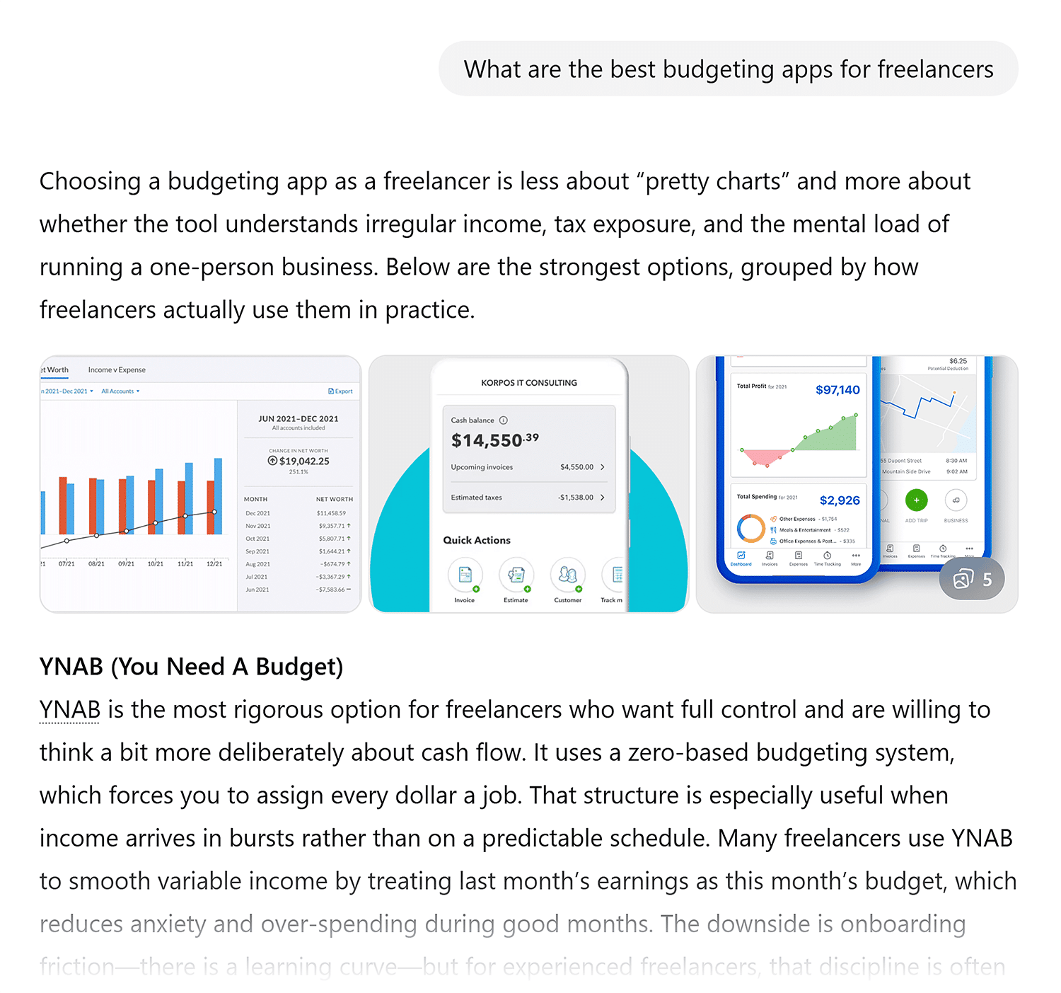 chatgpt best budgeting apps