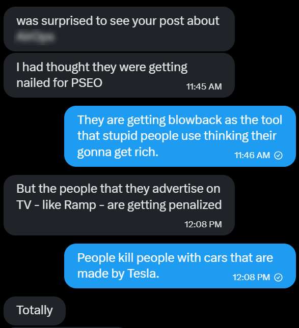 People kill people with Teslas too