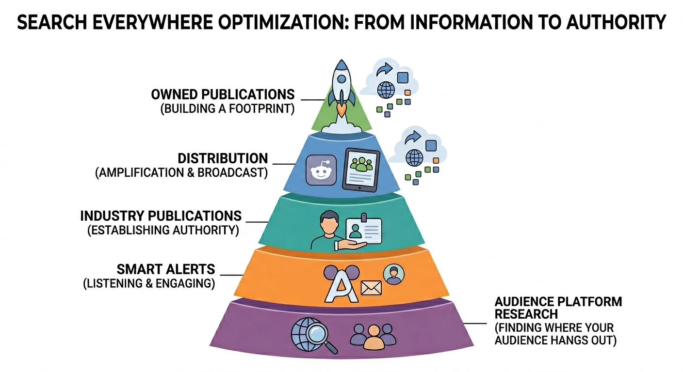 seo search everywhere pyramid