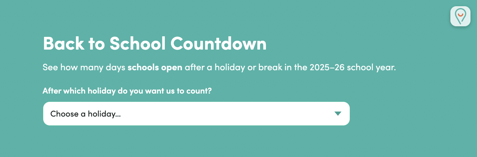 Parents Hub 22Back To School Countdown22 Vibe Coded Tool
